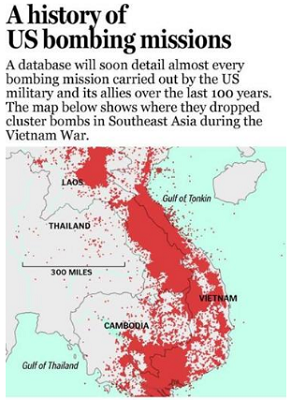 US bombing missions