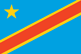 Flag of Congo (ex Zaire)