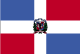 Flag Dominikanische Republik