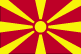 Flag of ehemalige jugoslawische Republik Mazedonien