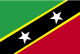 Flag of Sint-Kitts en Nevis