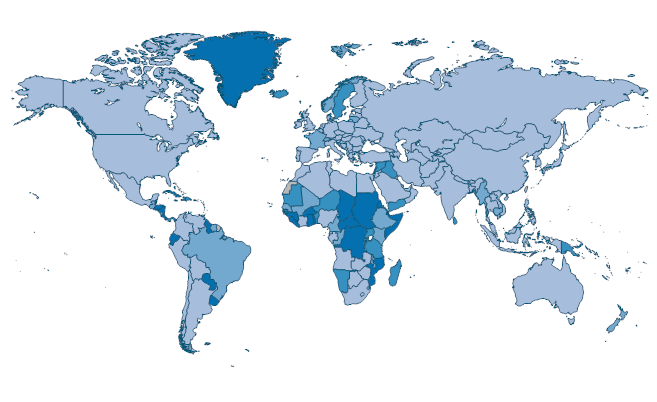 CO2 emissions from liquid fuel consumption (% of total) by Country