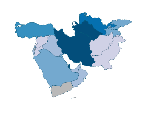 Gross capital formation (% of GDP) - Middle East