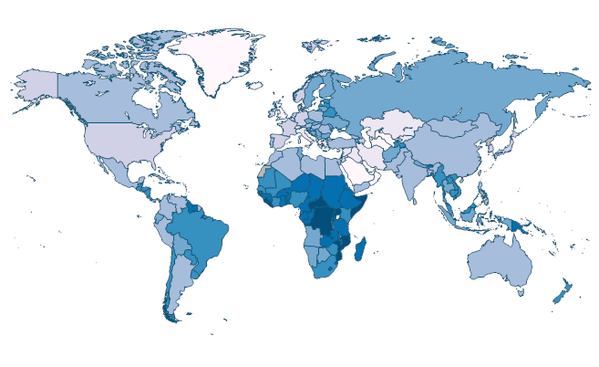 Forest rents (% of GDP) by Country