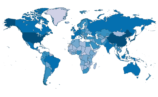 GDP (current US$) by Country