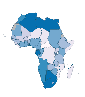 GDP per capita, PPP (constant 2011 international $) - Africa