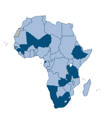 Primary school starting age (years) - Africa