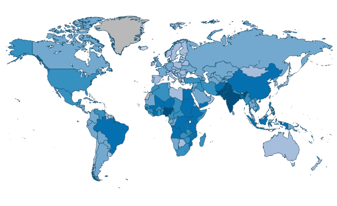 Number of neonatal deaths by Country