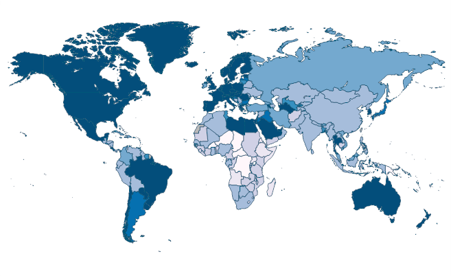 People Using At Least Basic Drinking Water Services (% Of Population 