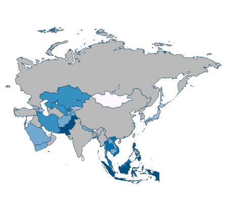 Adults (ages 15+) and children (ages 0-14) newly infected with HIV - Asia