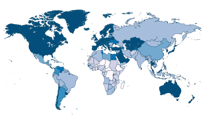 People Using At Least Basic Sanitation Services (% Of Population) By ...