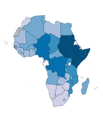 Internally displaced persons, new displacement associated with ...