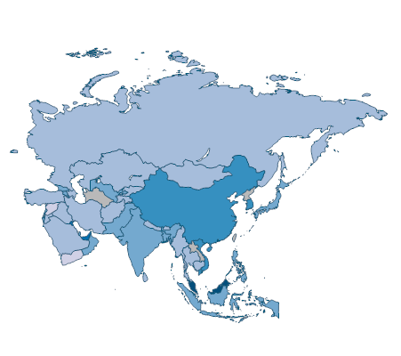 Fertilizer consumption (kilograms per hectare of arable land) - Asia