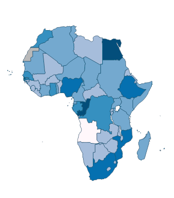 Foreign direct investment, net inflows (BoP, current US$) - Africa