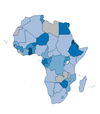 GNI per capita growth (annual %) - Africa