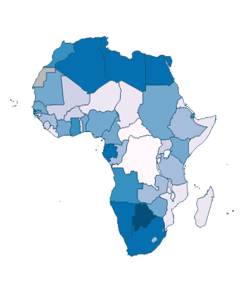 GNI per capita, PPP (current international $) - Africa