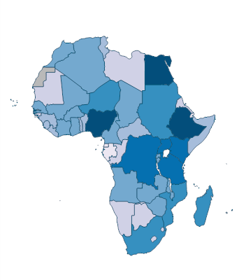 Rural population - Africa